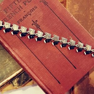 Vintage Nefertiti Anklet : Egyptian Revival